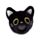 Antistress di Peluche - Biscotto della Fortuna - Lucky il Gatto Nero