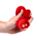Giocattolo antistress in peluche - J'Adoramals - Cuore