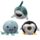 Antistress di Peluche - Oceano - Animali Dolci ADORAMALS - Queasy Squeezies