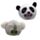 Antistress di Peluche - Panda&Koala - Animali Dolci ADORAMALS - Queasy Squeezies