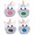 Antistress di Peluche - Unicorno - Animali Dolci ADORAMALS - Queasy Squeezies
