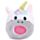 Antistress di Peluche - Unicorno - Animali Dolci ADORAMALS - Queasy Squeezies