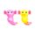 Antistress - Axolotl Allungabile con Glitter