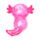 Antistress - Axolotl Allungabile con Glitter