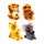Antistress di Peluche - Mix #2 - Animali Dolci ADORAMALS - Queasy Squeezies