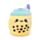 Antistress di Peluche - Bubble Tea - Foodiemals - Queasy Squeezies