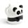 Tazza Sottosopra in Ceramica - Panda