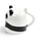 Tazza Sottosopra in Ceramica - Panda