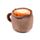 Peluche Termico - Cappuccino - Foodiemals - Semi di Grano e Lavanda