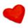 Set di 2 Scaldamani in Peluche a Forma di Cuore - J'Adoramals