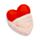 Set di 2 Scaldamani in Peluche a Forma di Cuore - J'Adoramals