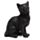 Statuette - Gatti Neri