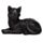 Statuette - Gatti Neri