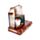 Espositore con LED per Statuette Gatti Neri con Cappello da Strega & Gufi Magici