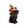 Statuette per Mini Mondo - Gatti Neri con Cappello da Strega