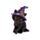 Statuette per Mini Mondo - Gatti Neri con Cappello da Strega