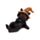 Statuette per Mini Mondo - Gatti Neri con Cappello da Strega