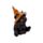 Statuette per Mini Mondo - Gatti Neri con Cappello da Strega