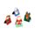 Set di 4 Segnalibri Magnetici - Banda Natalizia JINGLE BUNCH
