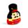 Cuscino di Peluche - Babbo Natale - Amici del Natale - Squidglys