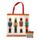Borsa pieghevole in Poliestere - Schiaccianoci di Natale