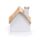 Casetta Decorativa per Natale con LED - con Ghirlanda "Winter Wonderland"