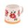 Tazza in Grès Porcellanato - Stella di Natale