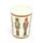 Set di 10 Bicchieri di Carta - Schiaccianoci Natalizio (9 oz)