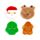 Peluche Scaldamani Natalizio - Personaggi del Natale