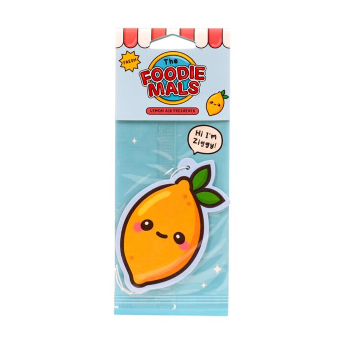 Profumatore per Auto - Ziggy, il Limone - Foodiemals - Limone