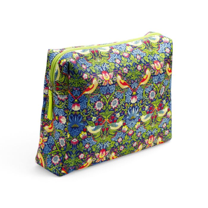 Beauty Case da Viaggio - Grande -  William Morris Strawberry Thief 