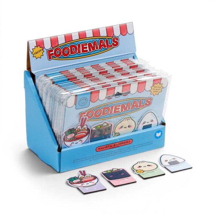 Set di 4 Segnalibri Magnetici - Ramen & Sushi - Foodiemals