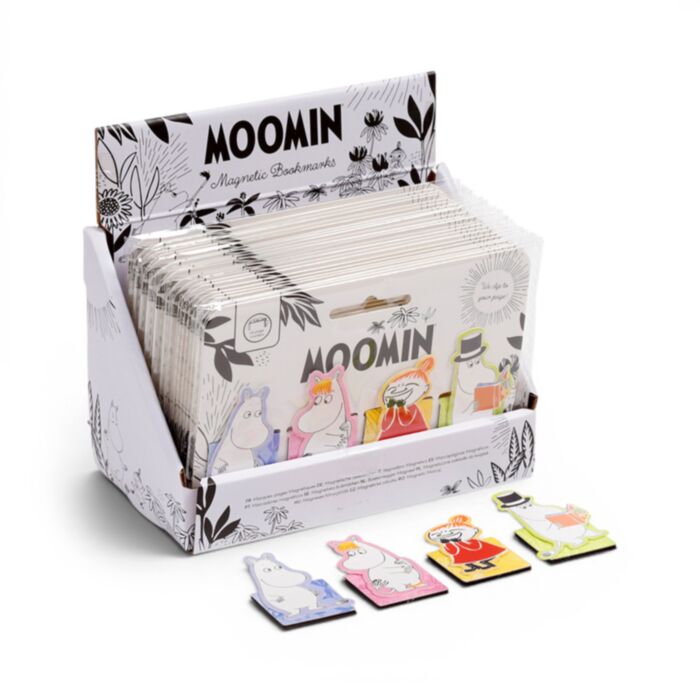 Set di 4 Segnalibri Magnetici - Moomin - Design Tammi