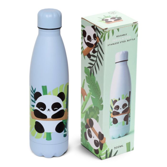 Bottiglia Termica in Acciaio 500ml - Panda - Pandarama