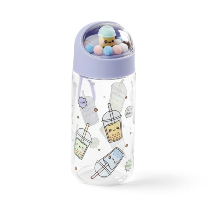 Borraccia Infrangibile con Decorazioni 350ml - Bubble Tea - Foodiemals
