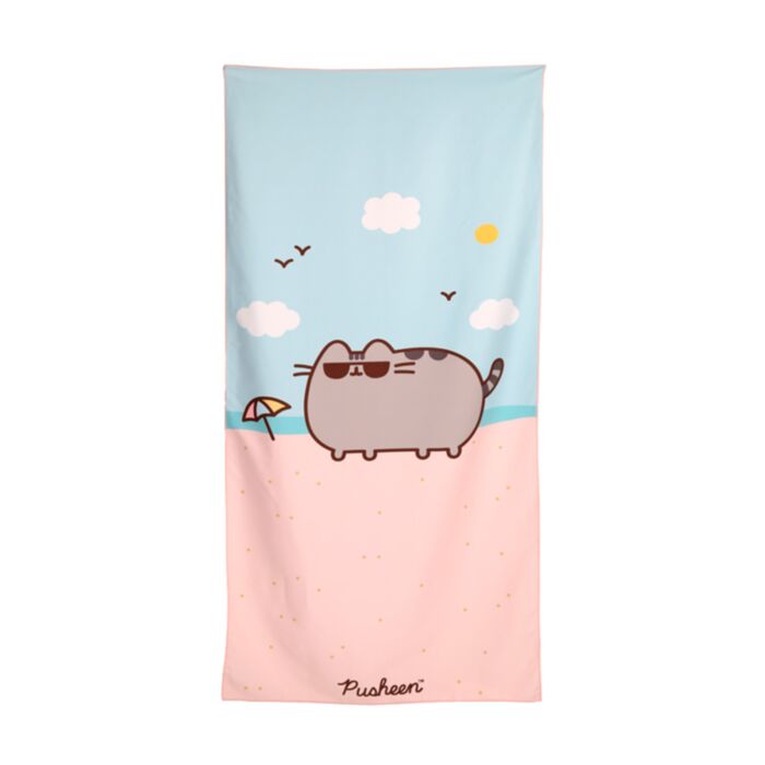 Telo Mare in Microfibra - Pusheen il Gatto