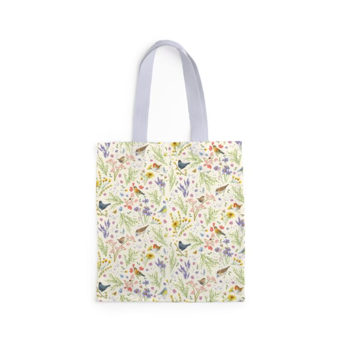 Borsa Tote - Uccelli &  Fiori Selvatici - Jan Pashley