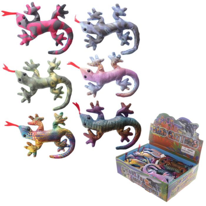 Animale con Sabbia - Gecko - 15cm