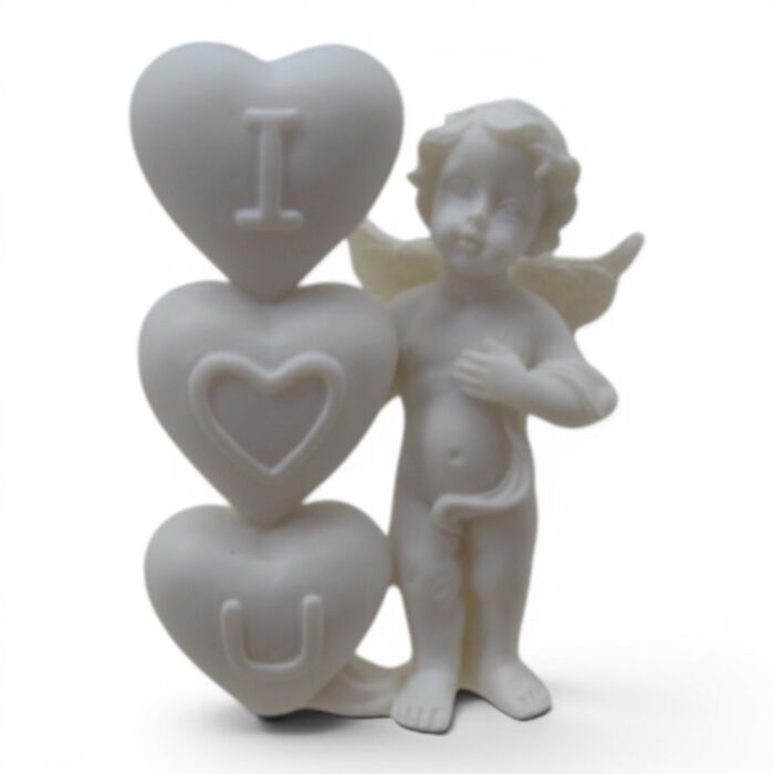 Heart of Heaven - Cherubino con cuore "Ti amo"