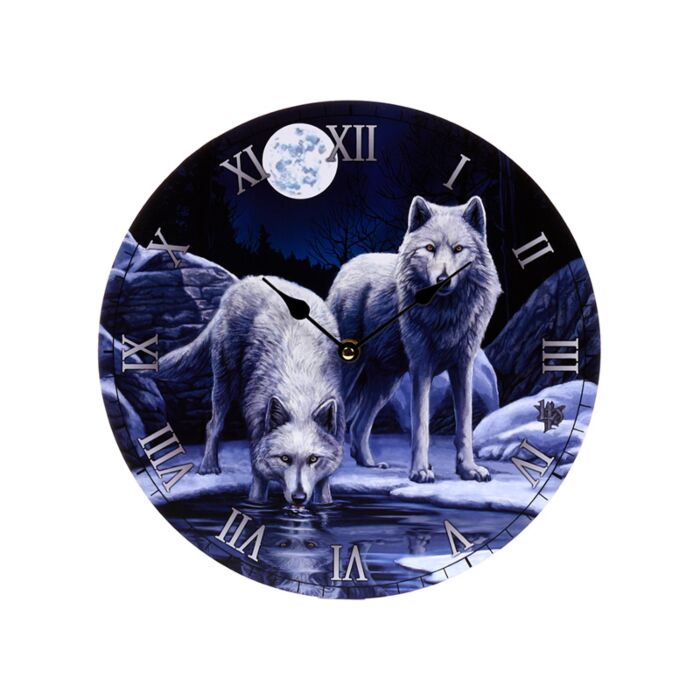 Orologio da Muro - Lupo - Warriors of Winter Wolf- Lisa Parker