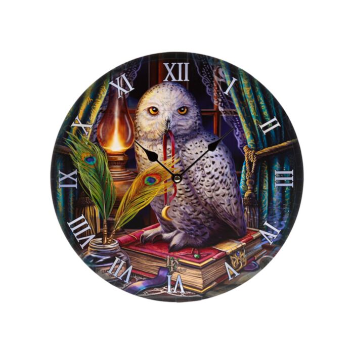 Orologio da Muro - Gufo - Guardian of Spells Owl - Lisa Parker