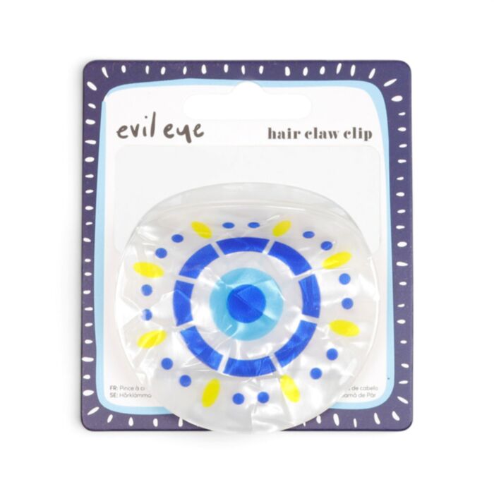Molletta per Capelli - Occhio Greco Rotondo - Evil Eye