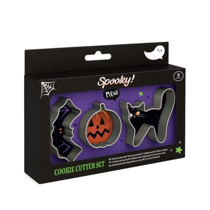 Set di 3 Tagliabiscotti - SPOOKY