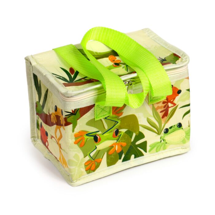 Borsa Termica in RPET - Rane Tropicali TROPICAL FROGS