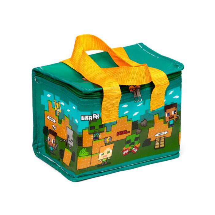 Borsa Termica in RPET - Steve & Alex - Minecraft