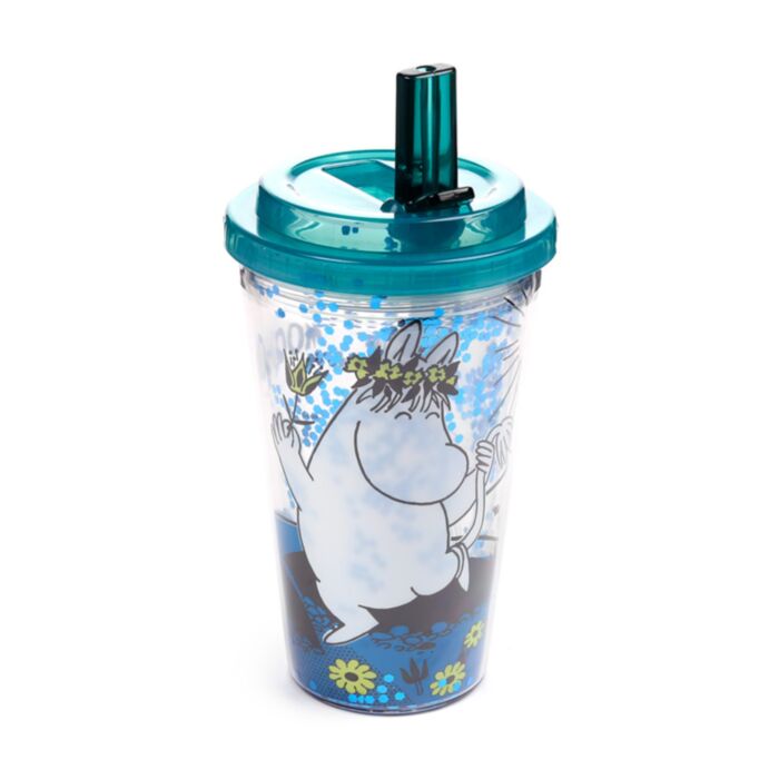 Bicchierone Infrangibile con Cannuccia - Moomin