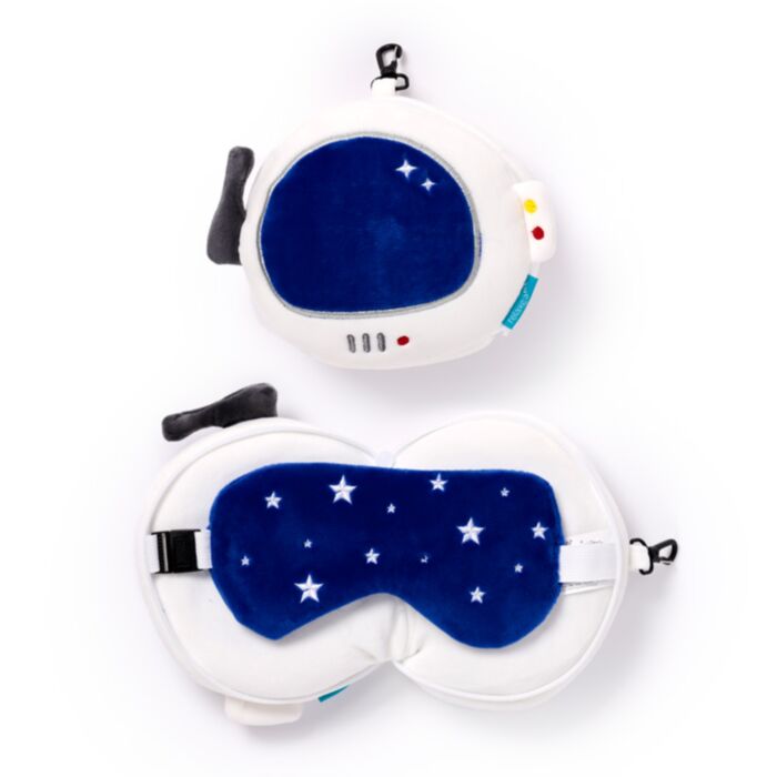 Cuscino da Viaggio con Maschera Relaxeazzz - Astronauta - Spazio SPACE CADETS