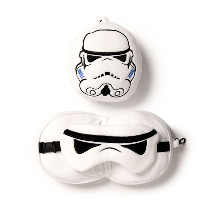 Cuscino da Viaggio con Maschera Relaxeazzz - Stormtrooper