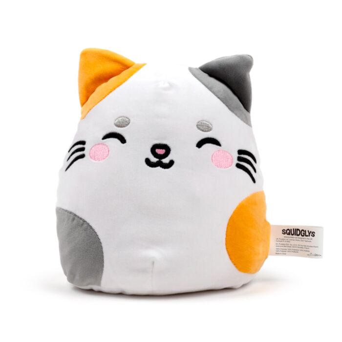 Cuscino di Peluche - Lola la Gatta - Animali Dolci ADORAMALS - Squidglys