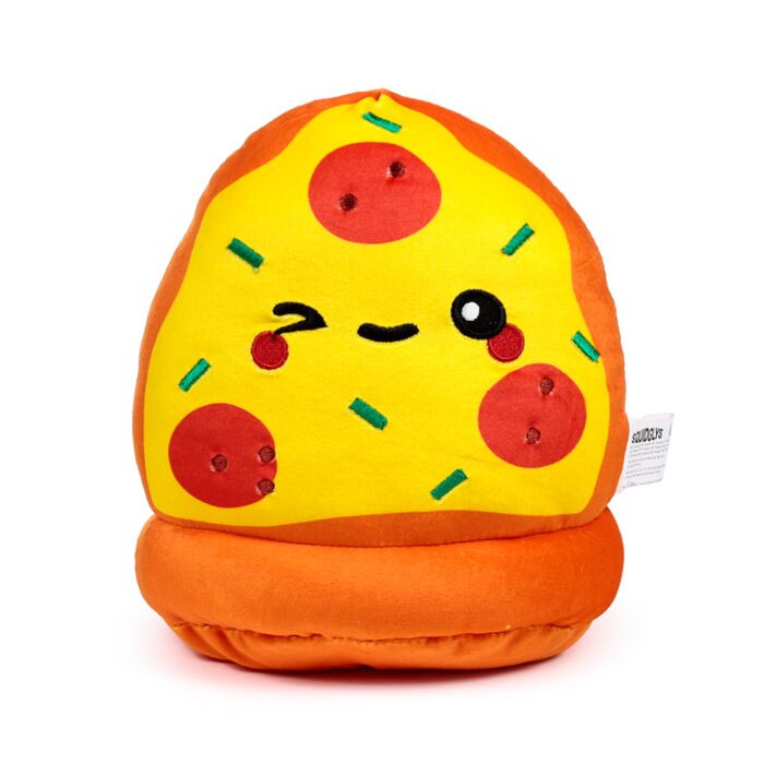 Cuscino di Peluche - Tony la Fetta di Pizza - Foodiemals Squidglys